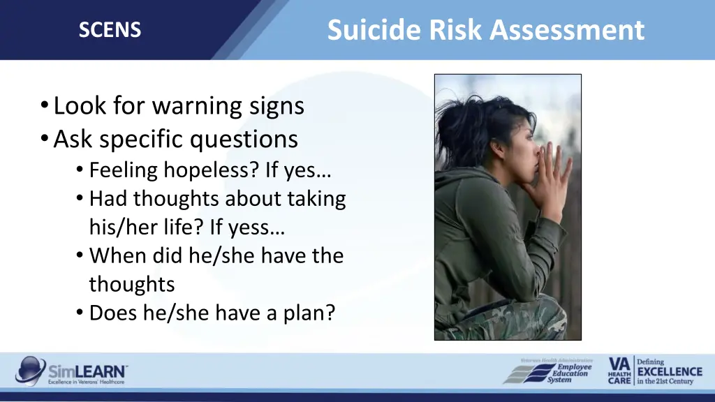 suicide risk assessment