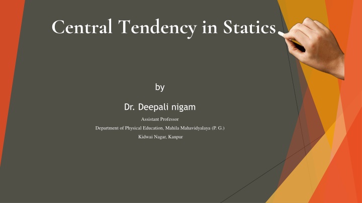 central tendency in statics