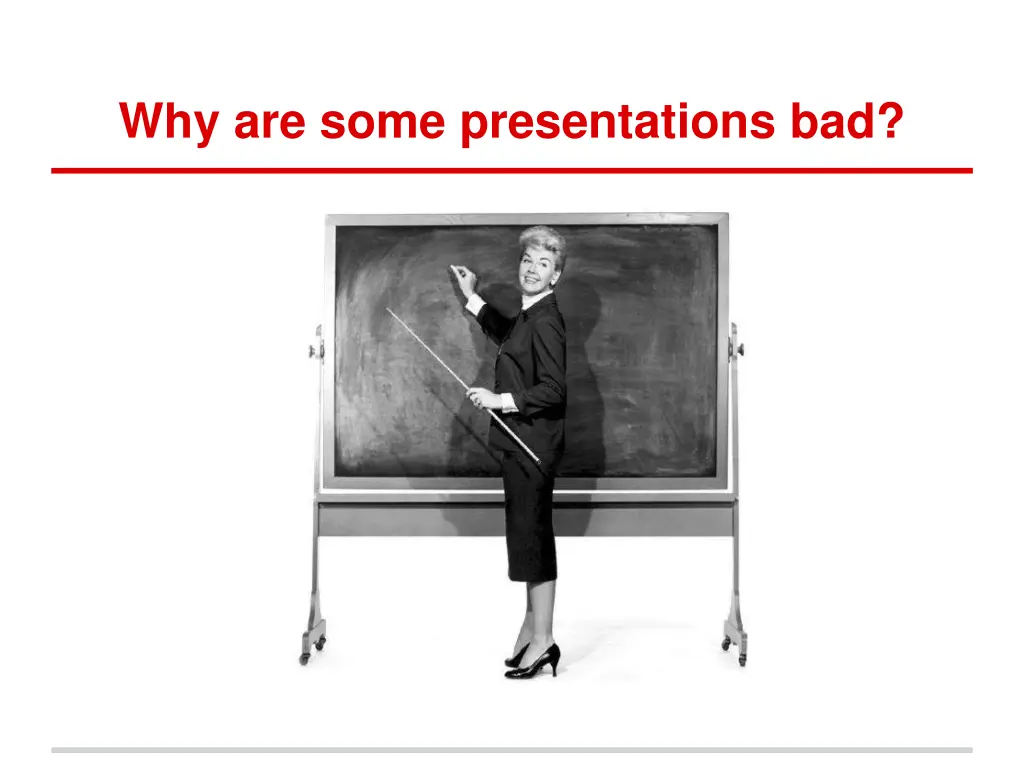 why are some presentations bad