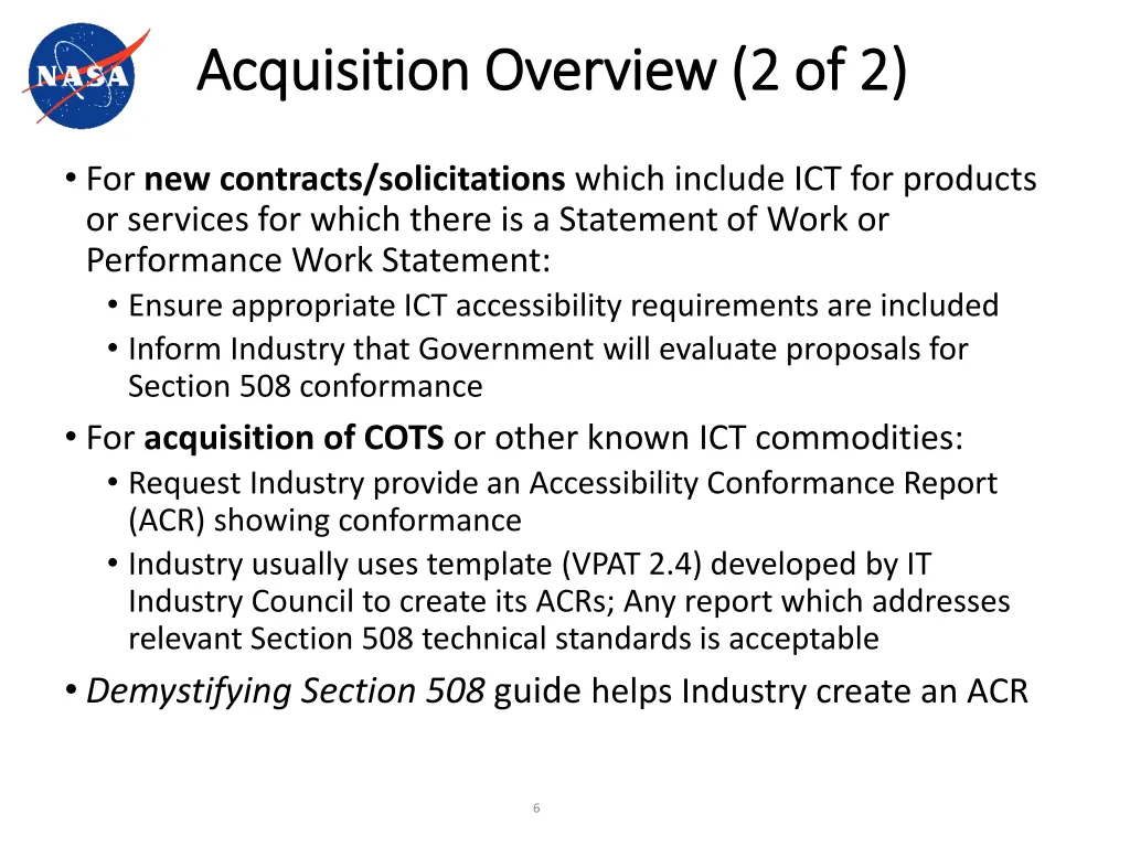 acquisition overview 2 of 2 acquisition overview