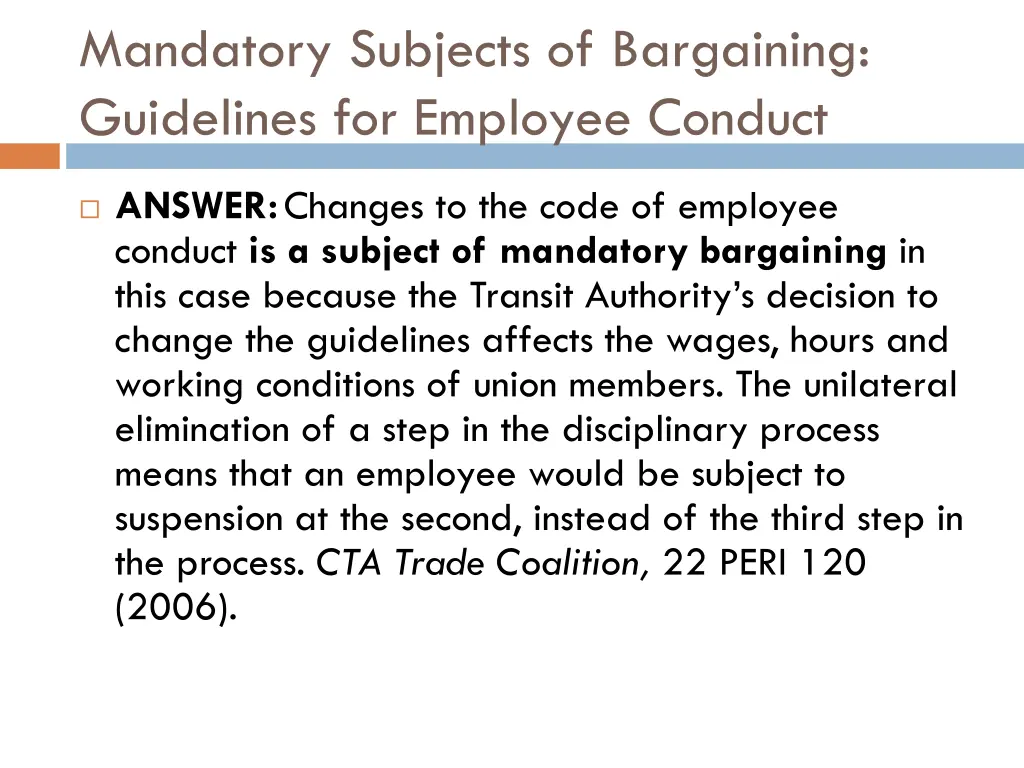 mandatory subjects of bargaining guidelines 1