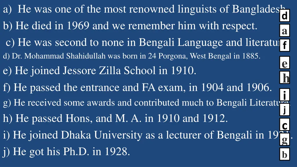 a he was one of the most renowned linguists