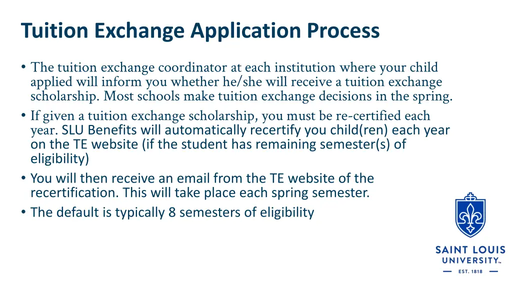 tuition exchange application process 1