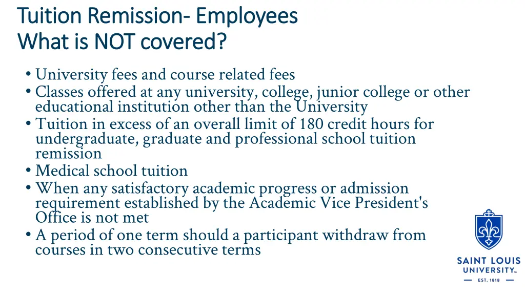 tuition remission tuition remission employees