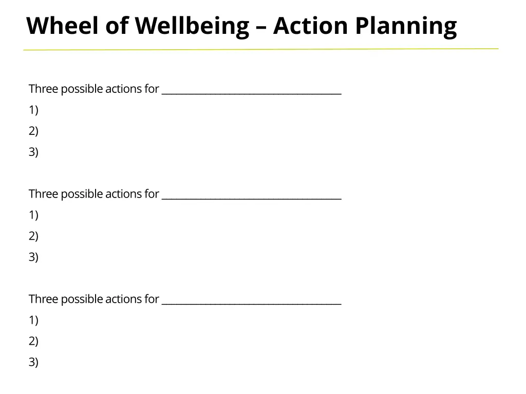 wheel of wellbeing action planning 1