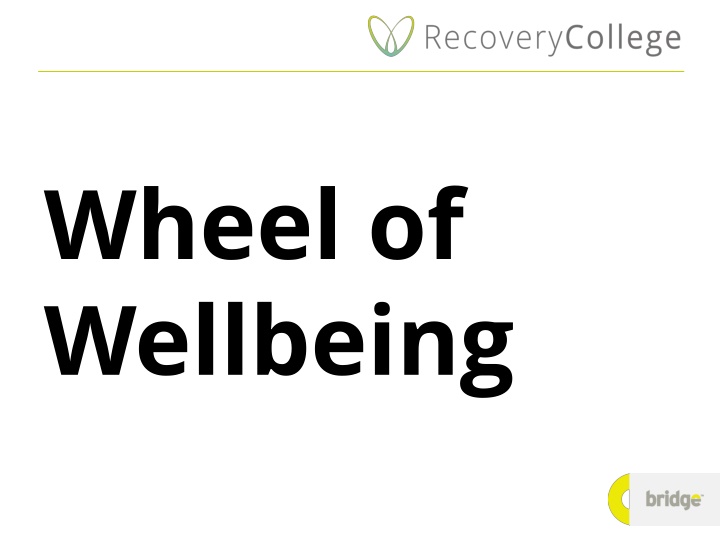 wheel of wellbeing