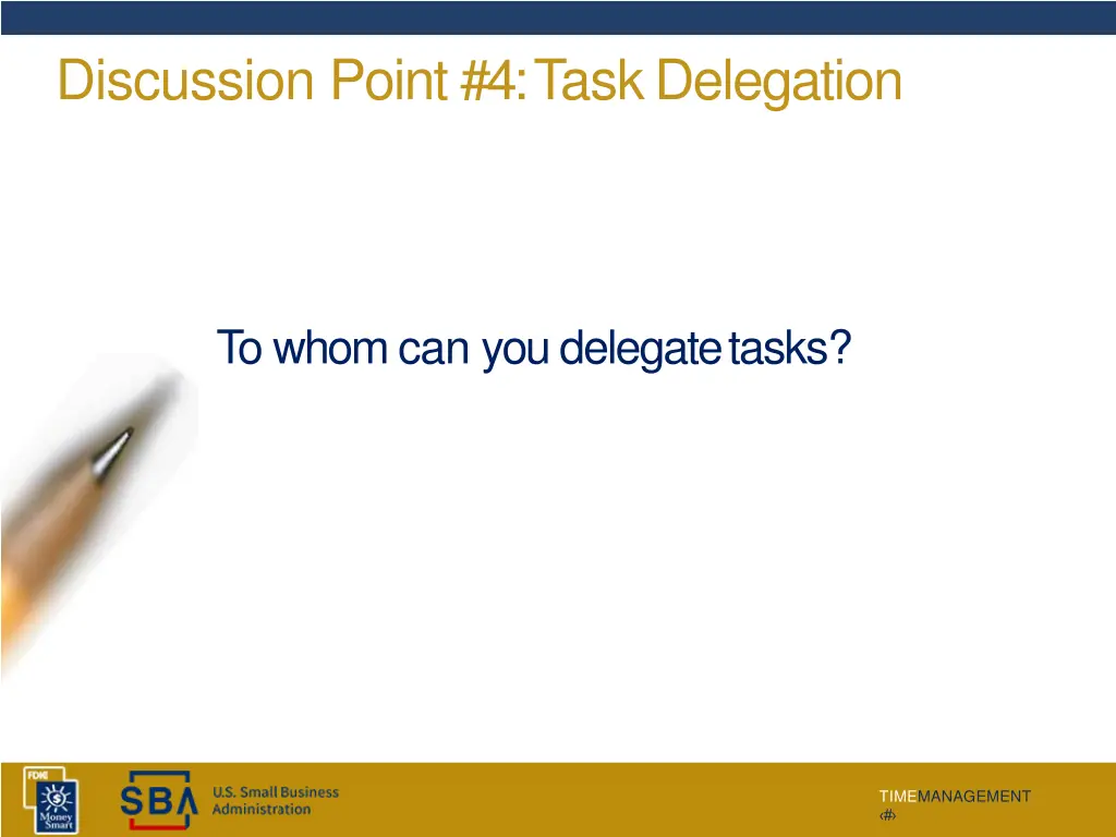 discussion point 4 taskdelegation