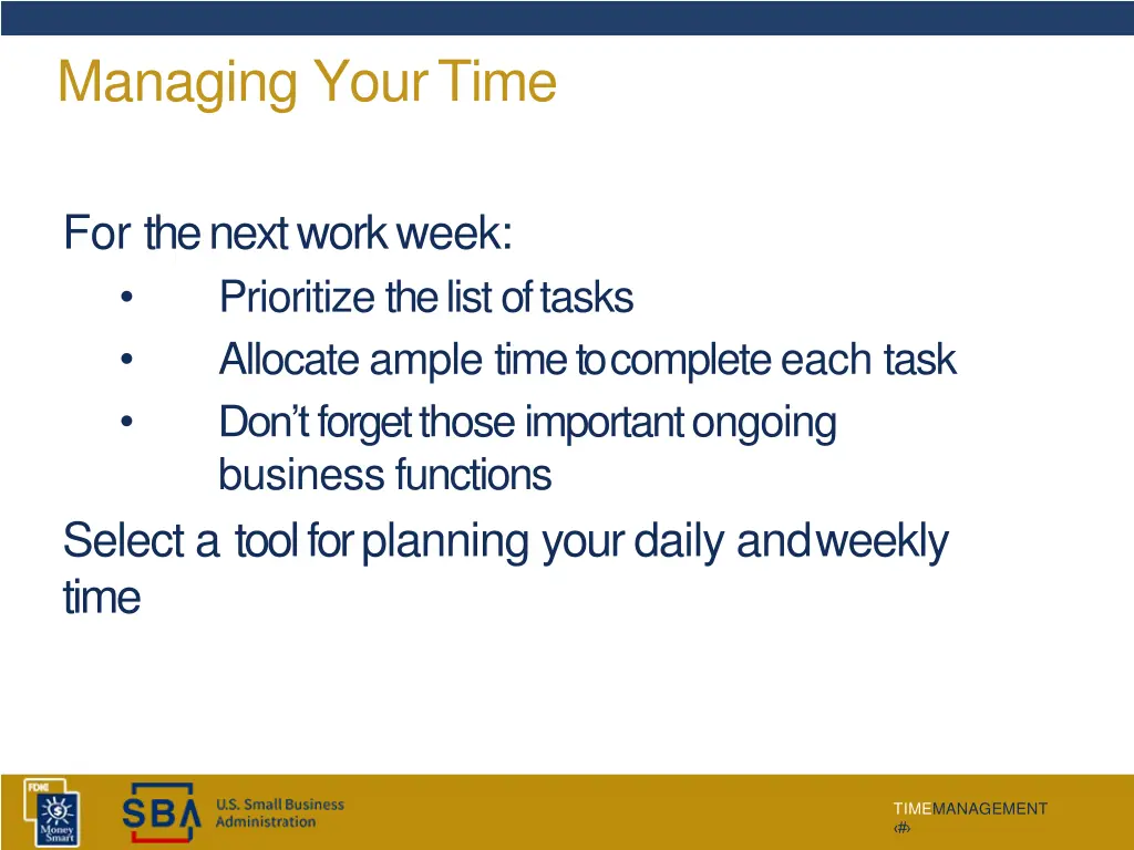 managing yourtime