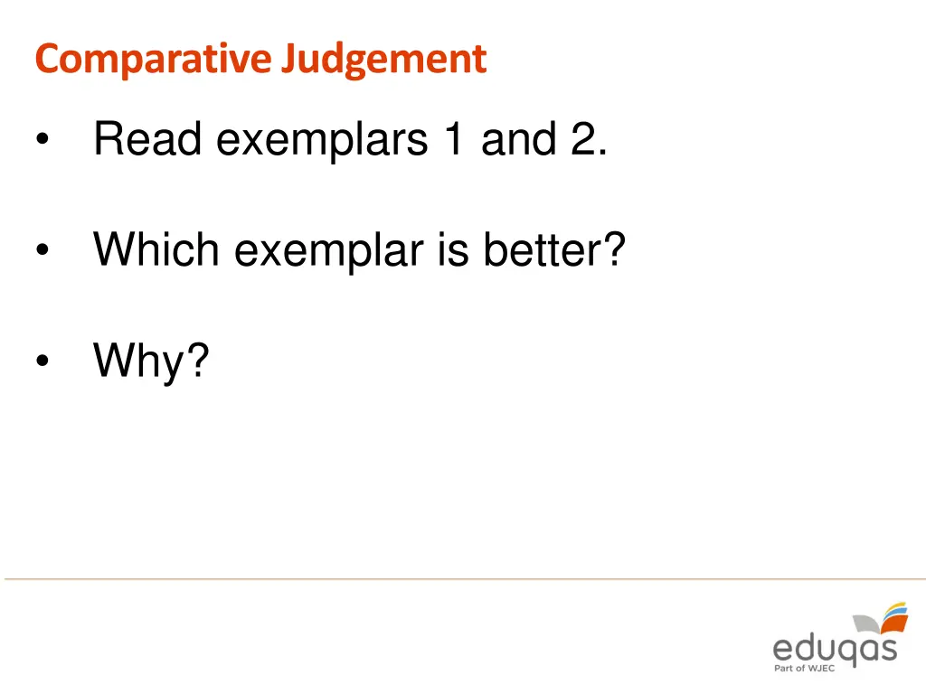 comparative judgement