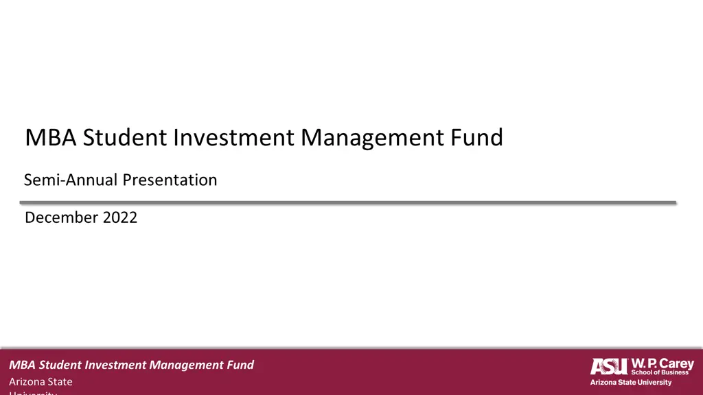 mba student investment management fund