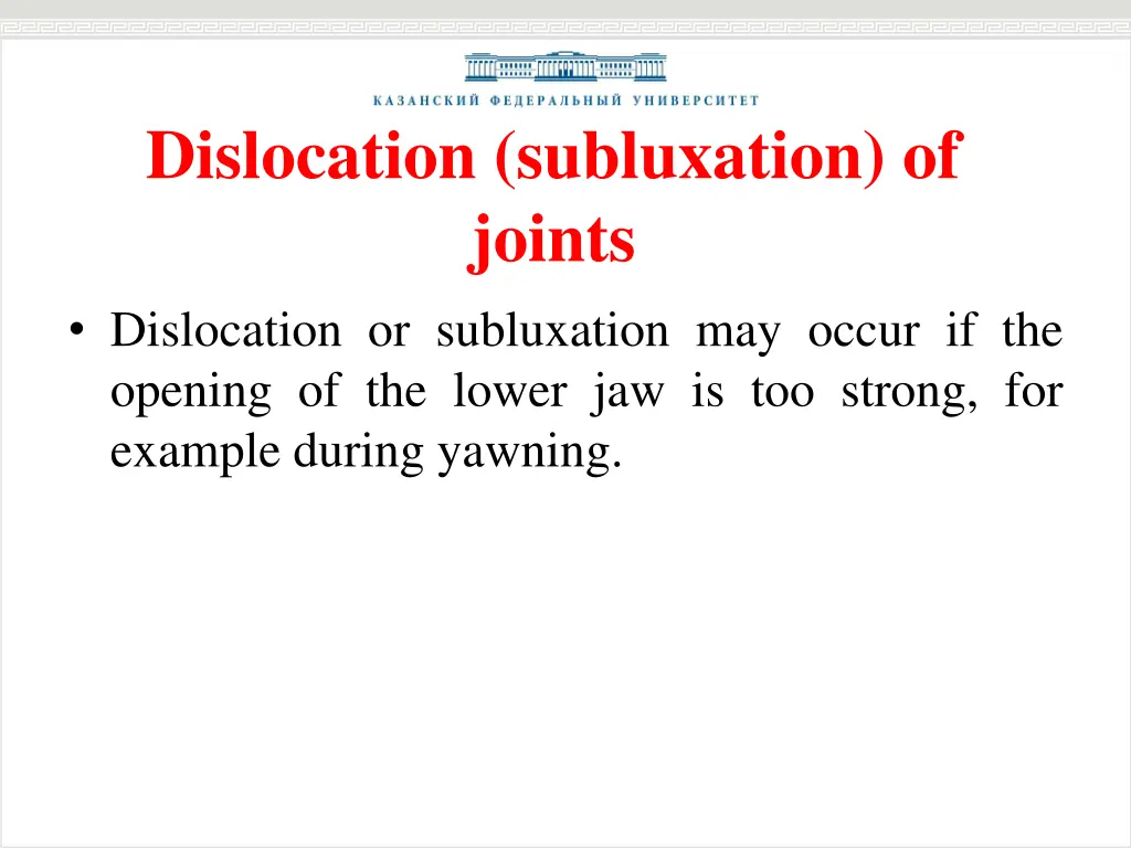 dislocation subluxation of joints dislocation