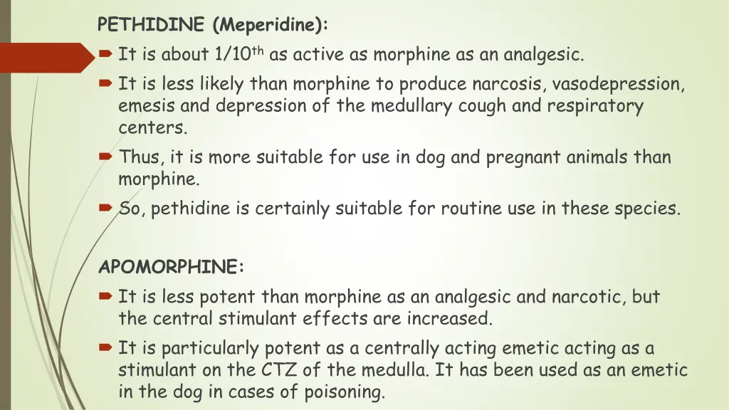 pethidine meperidine it is about