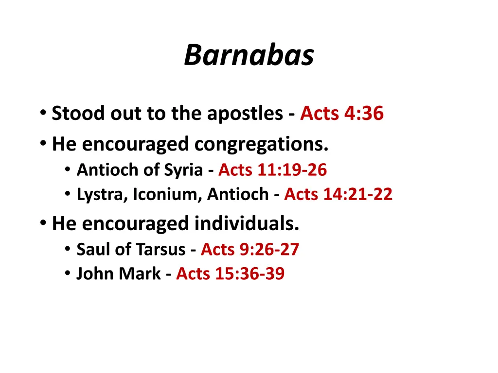 barnabas