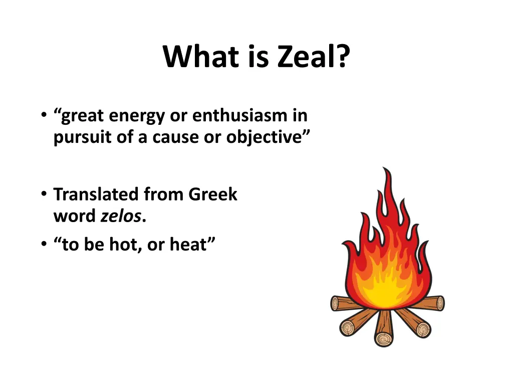 what is zeal