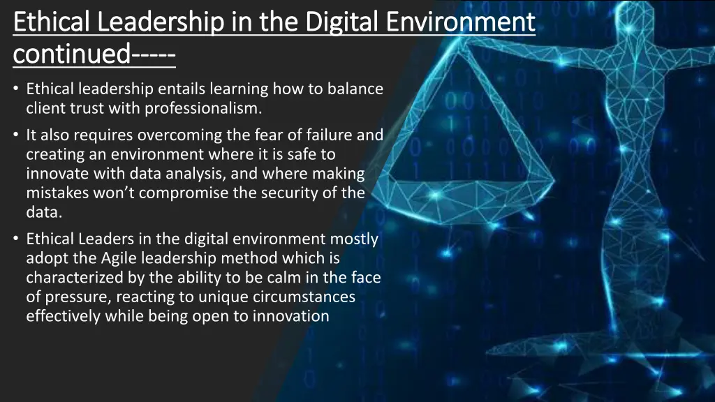 ethical leadership in the digital environment 1