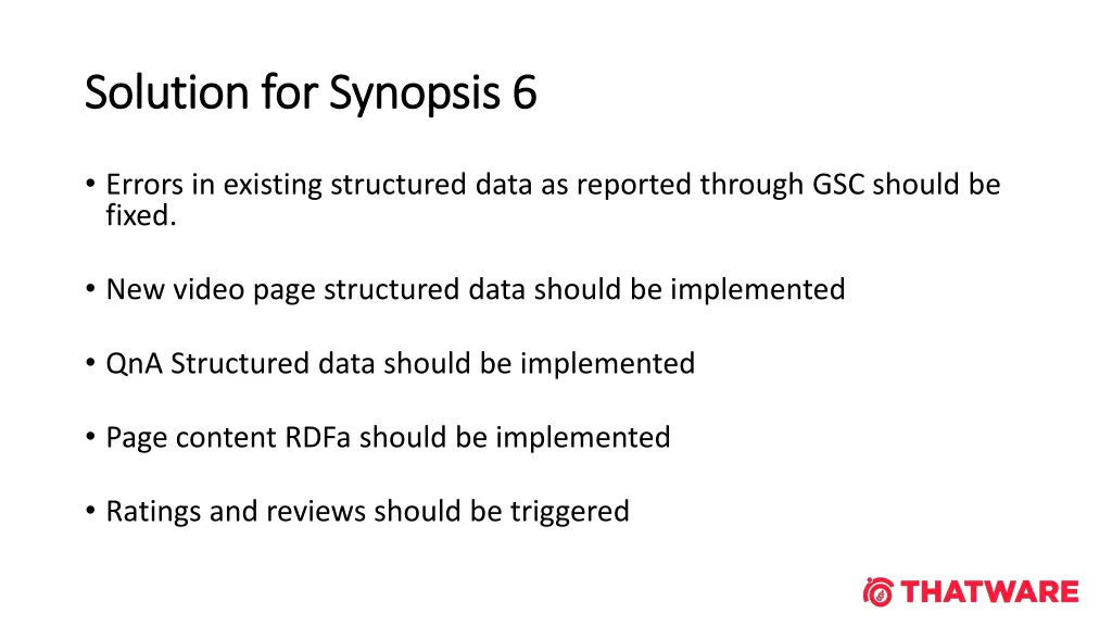 solution for synopsis 6 solution for synopsis 6