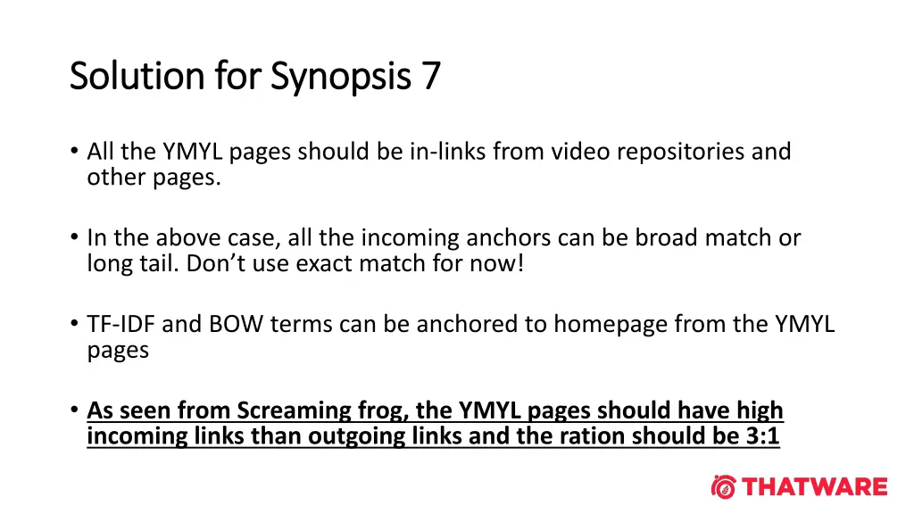 solution for synopsis 7 solution for synopsis 7