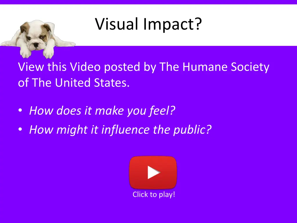 visual impact 1