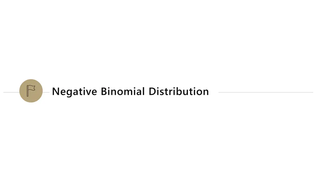 negative binomial distribution