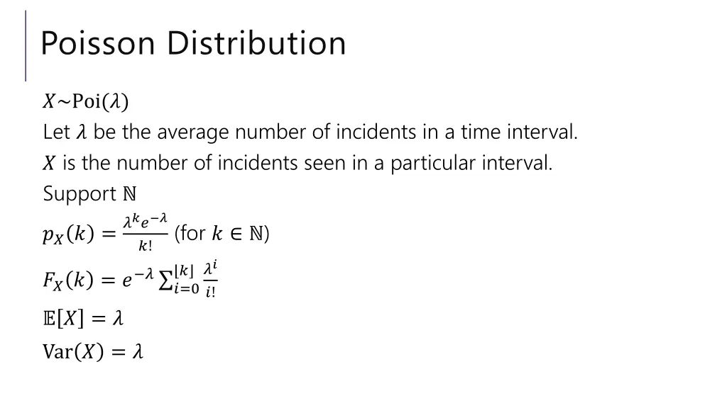 poisson distribution 1