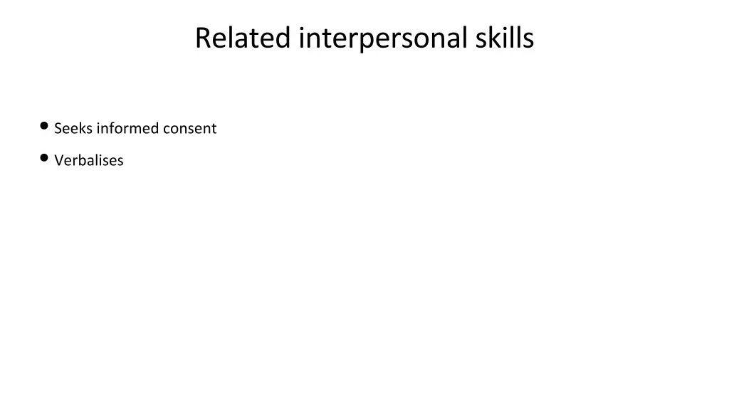 related interpersonal skills 3