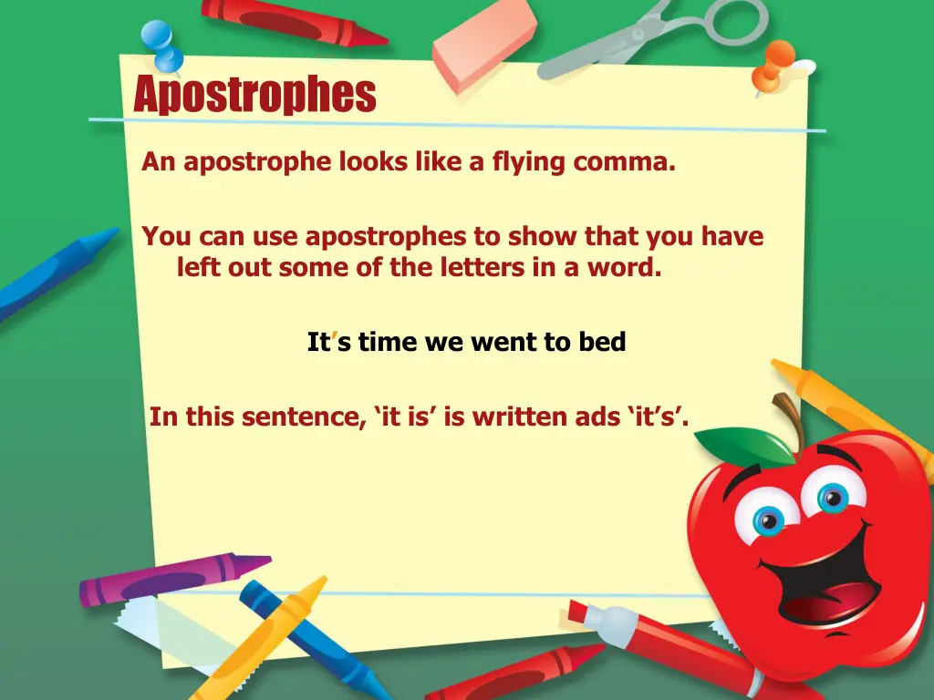 apostrophes