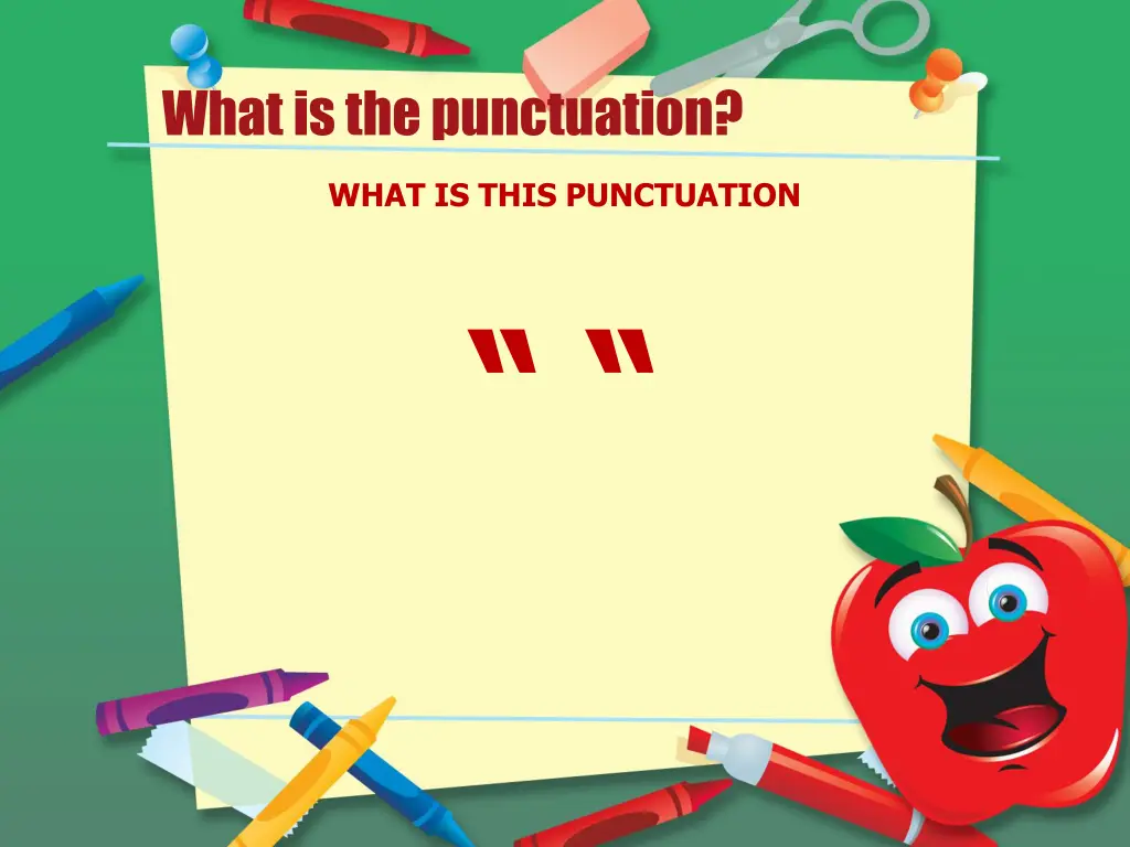 what is the punctuation 4