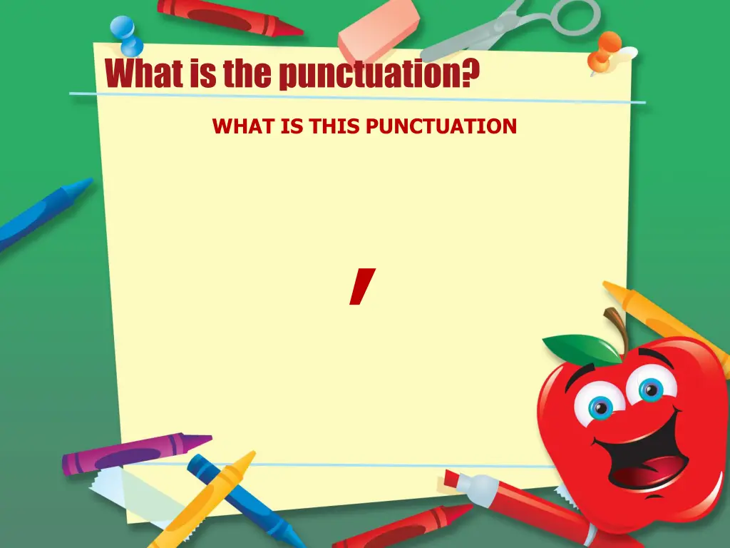 what is the punctuation 6