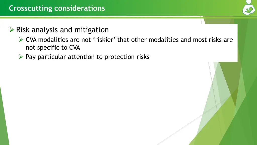 crosscutting considerations 1