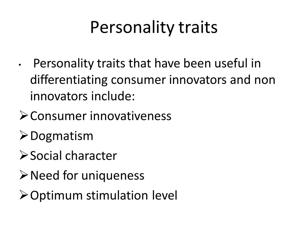 personalitytraits