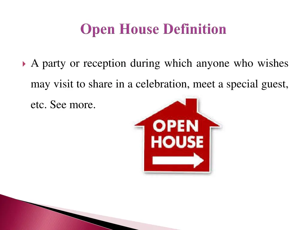 a party or reception during which anyone