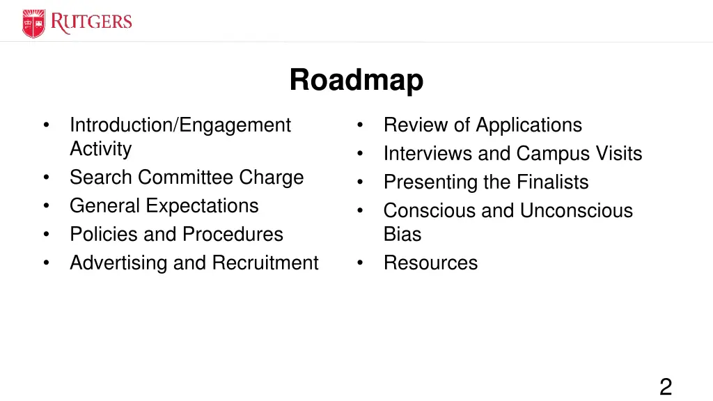 roadmap