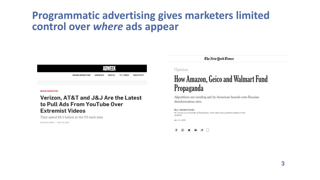 programmatic advertising gives marketers limited