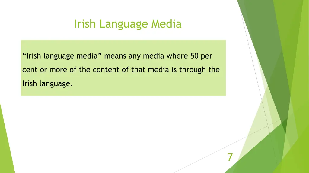 irish language media