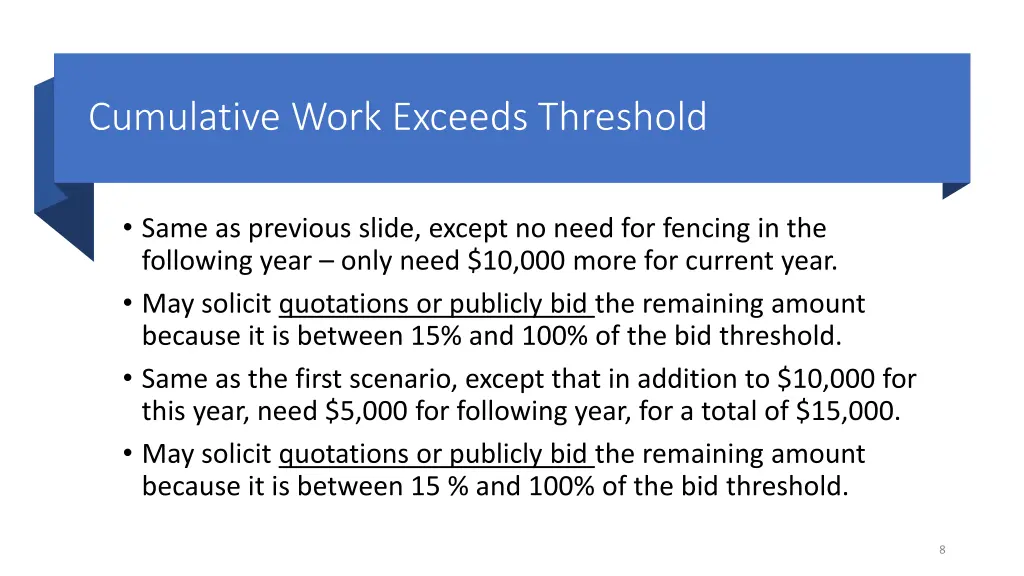 cumulative work exceeds threshold