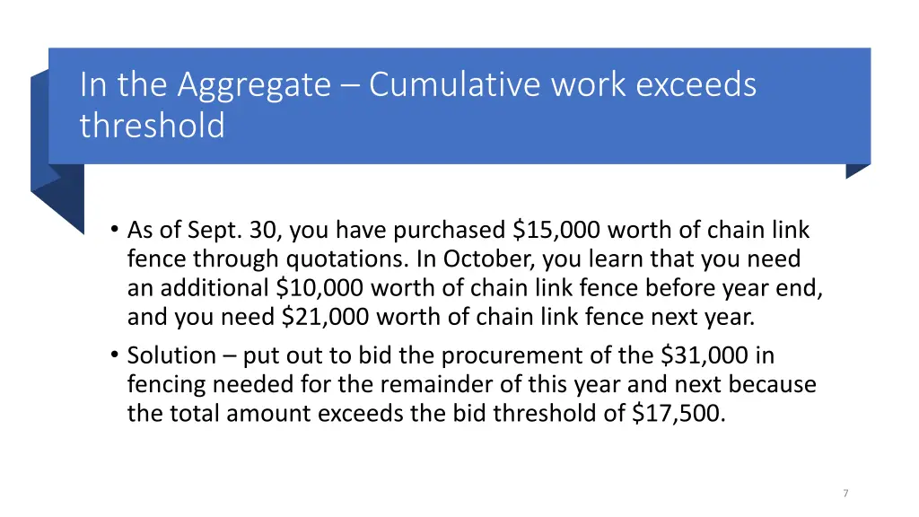 in the aggregate cumulative work exceeds threshold