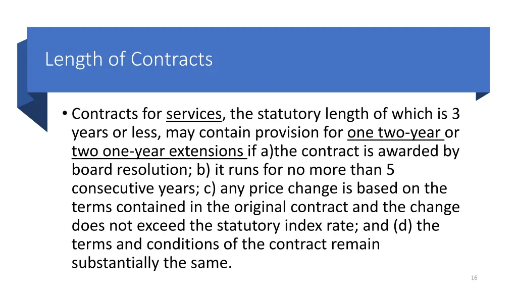 length of contracts 1