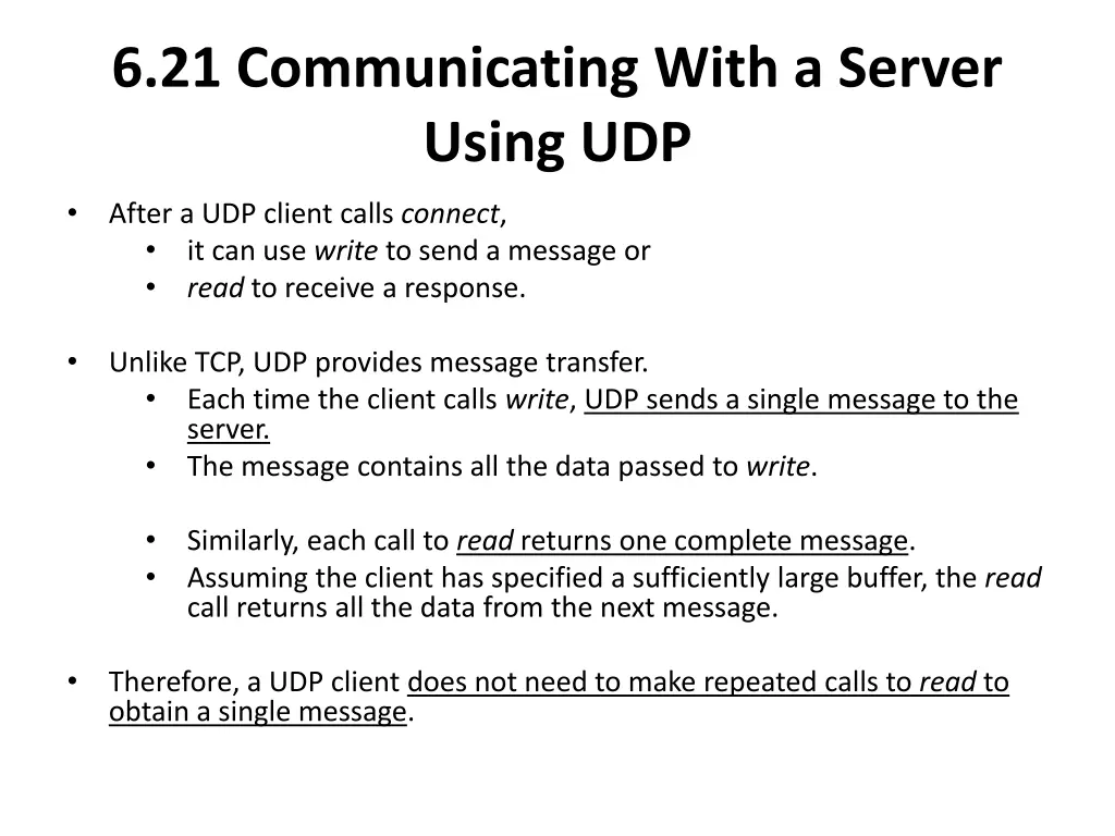 6 21 communicating with a server using udp