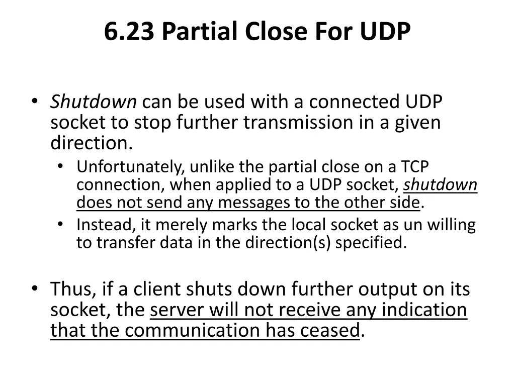 6 23 partial close for udp