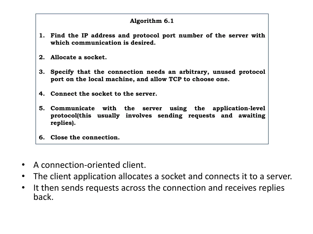 algorithm 6 1