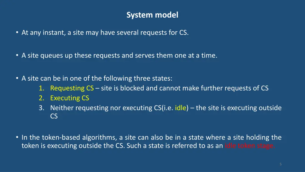 system model