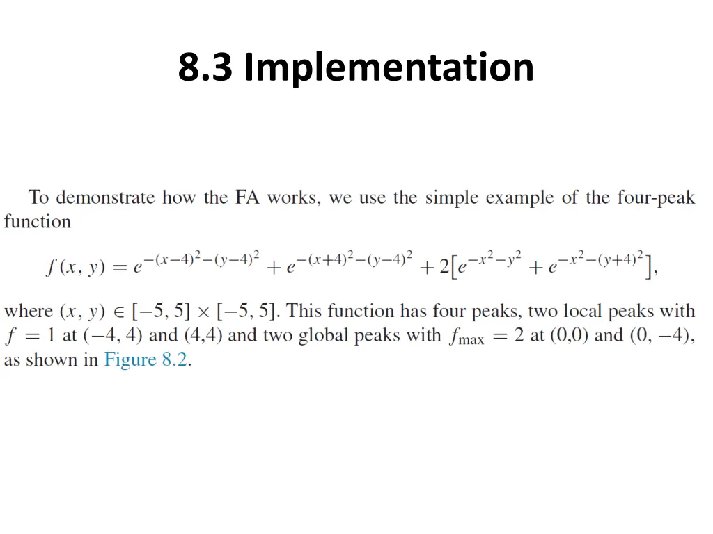 8 3 implementation