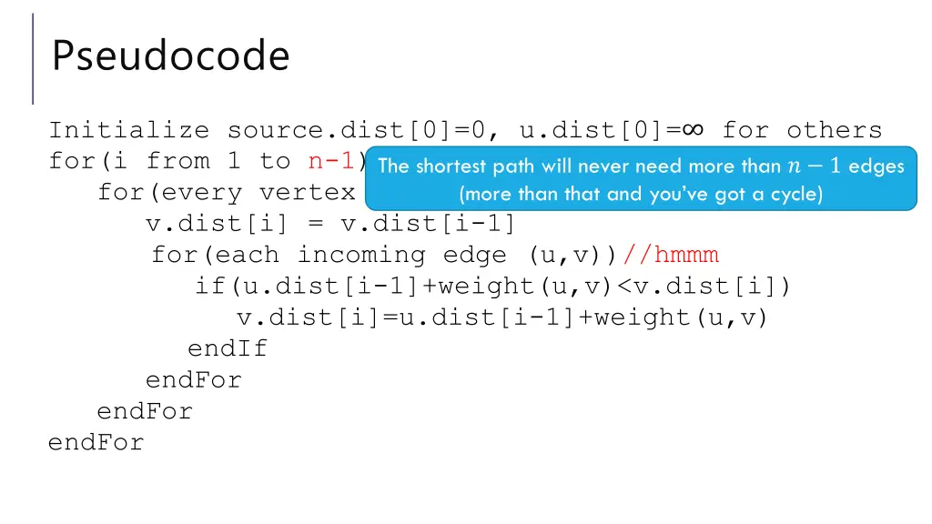 pseudocode 1