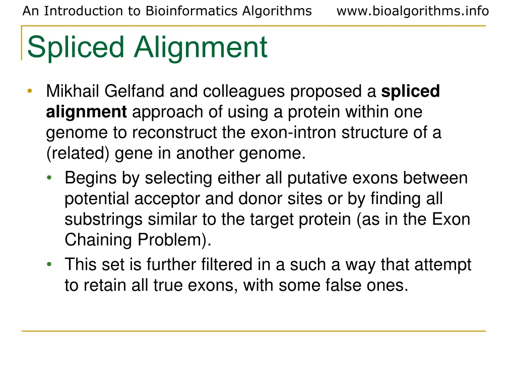 an introduction to bioinformatics algorithms 14