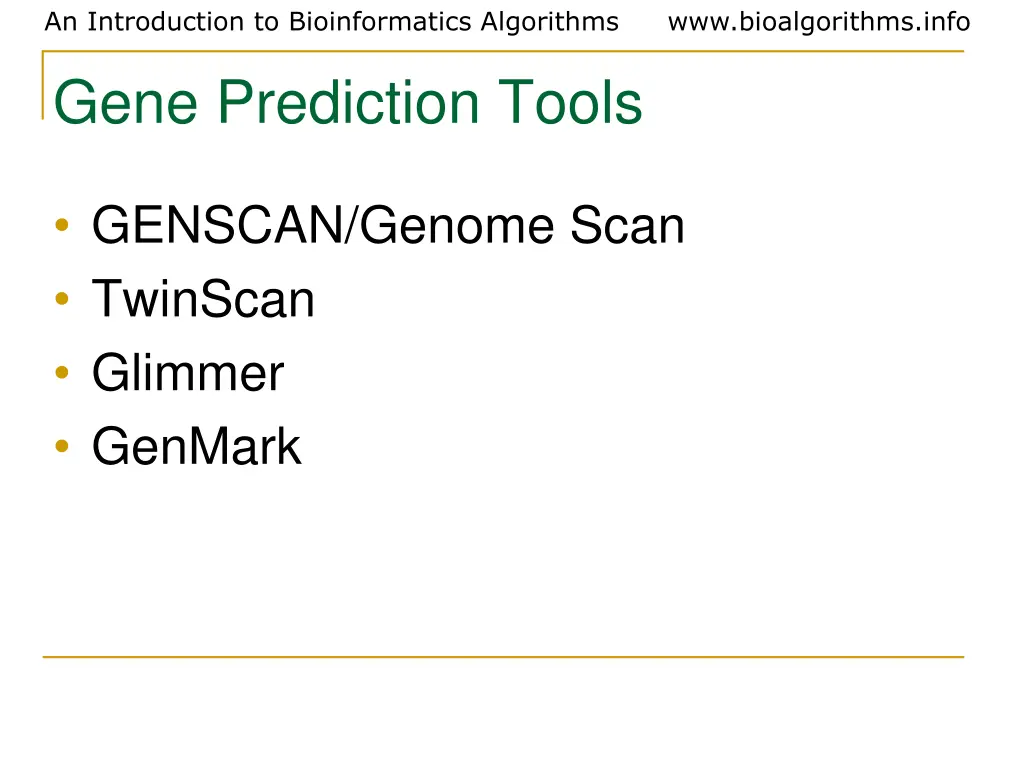 an introduction to bioinformatics algorithms 24