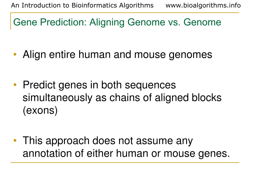 an introduction to bioinformatics algorithms 25