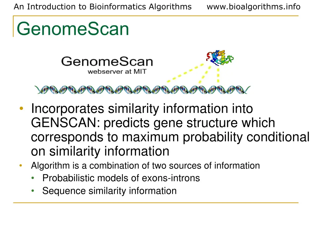 an introduction to bioinformatics algorithms 28