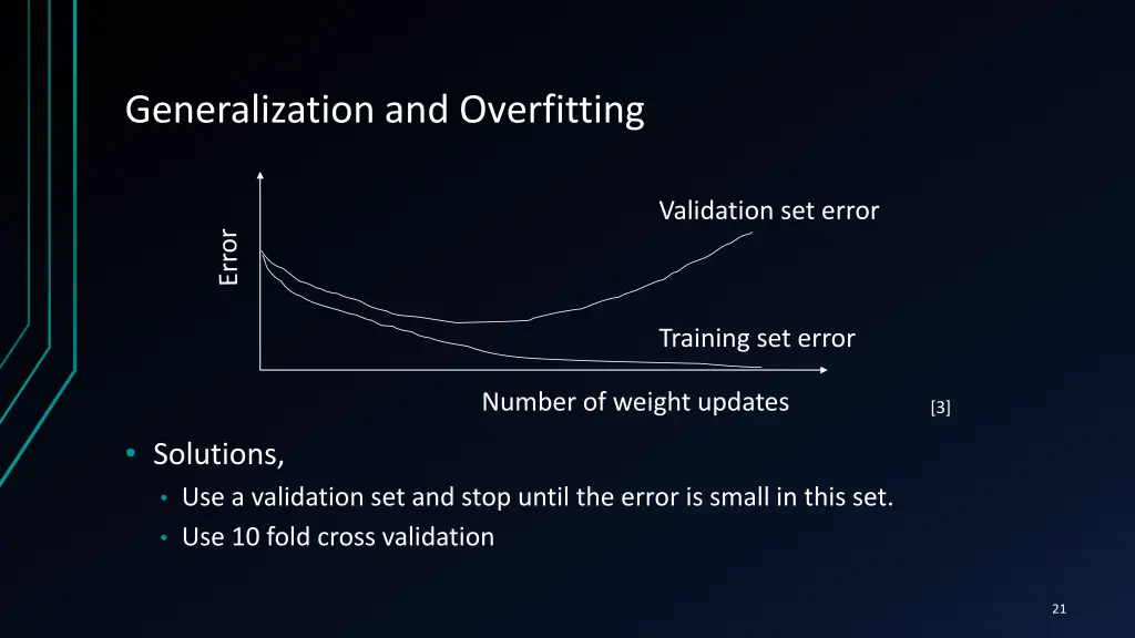 generalization and overfitting