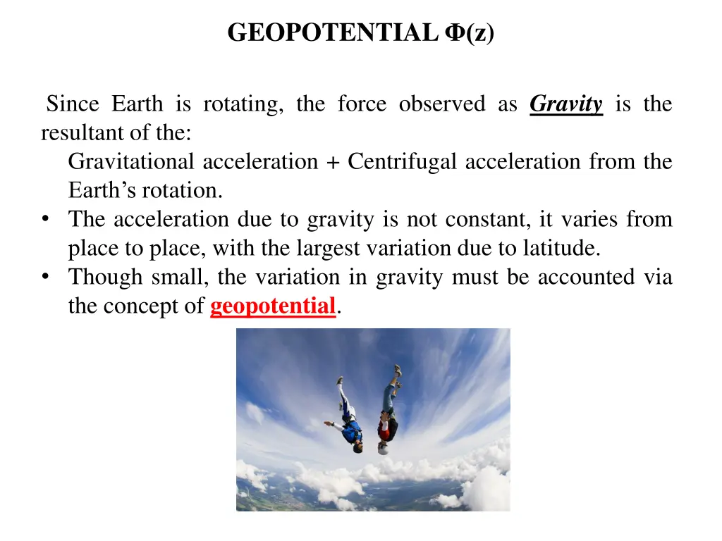 geopotential z