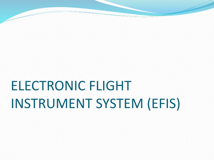 electronic flight instrument system efis